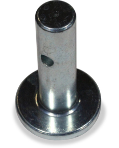 Socket pin for curtain tube of manure curtain MB-drive